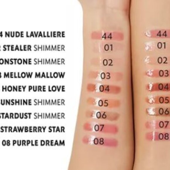 Yves Saint Laurent Loveshine Plumping Lip Oil Gloss -7 Strawberry Star - Picture 2 of 2